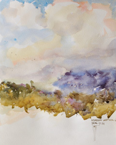 Arenal is hiding behind!